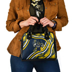 Cowboys Rugby Mascot Shoulder Handbag Fierce Athlete Graphic in Sports Style
