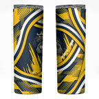 Cowboys Rugby Mascot Skinny Tumbler Fierce Athlete Graphic in Sports Style