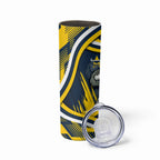Cowboys Rugby Mascot Skinny Tumbler Fierce Athlete Graphic in Sports Style