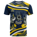 Cowboys Rugby Mascot T Shirt Fierce Athlete Graphic in Sports Style