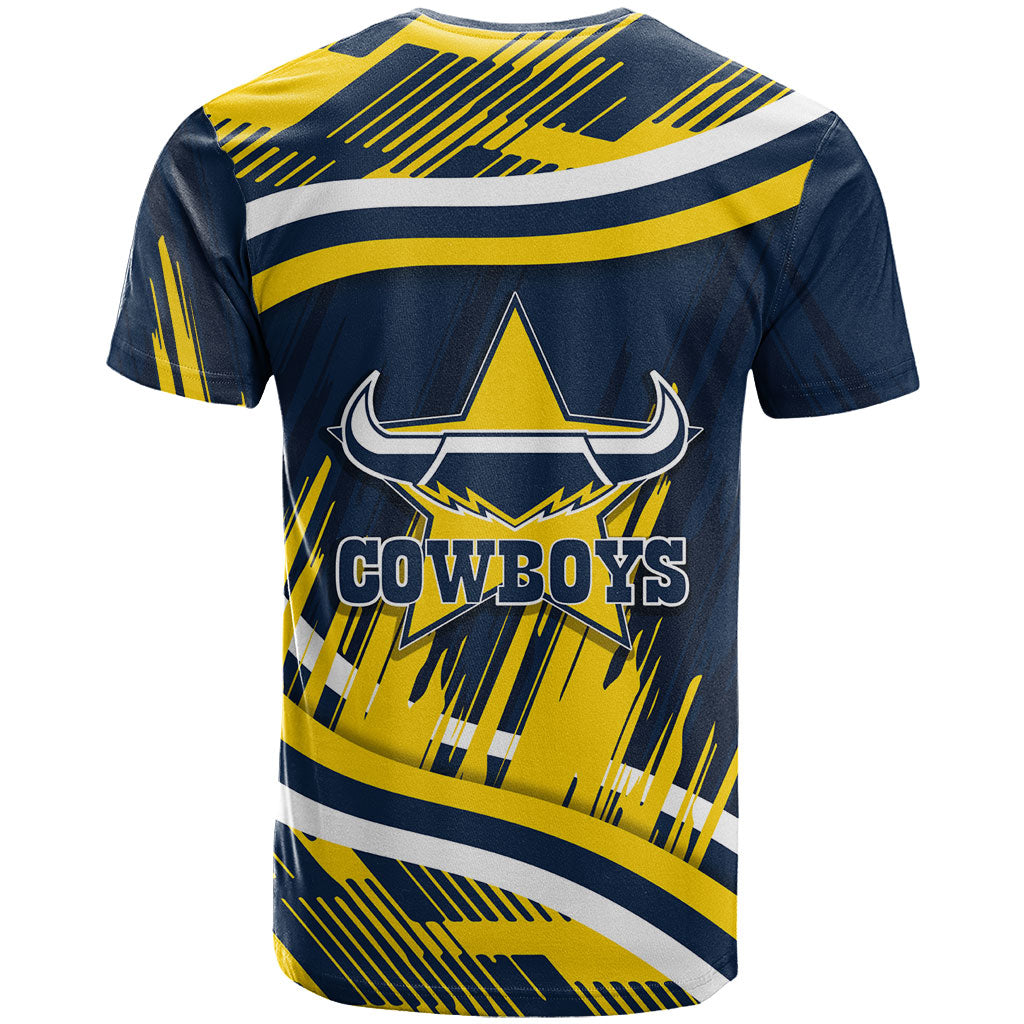 Cowboys Rugby Mascot T Shirt Fierce Athlete Graphic in Sports Style