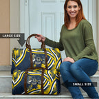 Cowboys Rugby Mascot Travel Bag Fierce Athlete Graphic in Sports Style