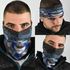 Canterbury Bankstown Bulldogs Rugby Neck Gaiter The Scream of Lightning Eyes - Indigenous Dot Ripping Effect
