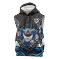 Canterbury Bankstown Bulldogs Rugby Sleeveless Hoodie The Scream of Lightning Eyes - Indigenous Dot Ripping Effect