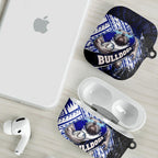 Bulldogs Rugby AirPods Case Tribal Polynesian Power Art - Lightning Mascot