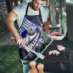 Bulldogs Rugby Apron Tribal Polynesian Power Art - Lightning Mascot