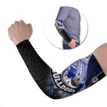 Bulldogs Rugby Arm Sleeves Tribal Polynesian Power Art - Lightning Mascot