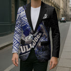 Bulldogs Rugby Blazer Tribal Polynesian Power Art - Lightning Mascot