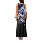 Bulldogs Rugby Family Matching Tank Maxi Dress and Hawaiian Shirt Tribal Polynesian Power Art - Lightning Mascot