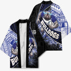 Bulldogs Rugby Kimono Tribal Polynesian Power Art - Lightning Mascot
