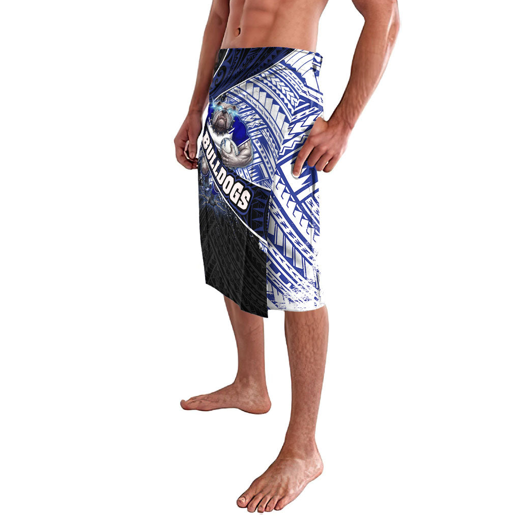 Bulldogs Rugby Lavalava Tribal Polynesian Power Art - Lightning Mascot