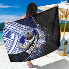 Bulldogs Rugby Sarong Tribal Polynesian Power Art - Lightning Mascot
