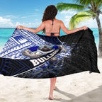 Bulldogs Rugby Sarong Tribal Polynesian Power Art - Lightning Mascot