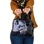 Bulldogs Rugby Shoulder Handbag Tribal Polynesian Power Art - Lightning Mascot