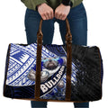 Bulldogs Rugby Travel Bag Tribal Polynesian Power Art - Lightning Mascot