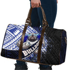Bulldogs Rugby Travel Bag Tribal Polynesian Power Art - Lightning Mascot