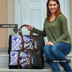 Bulldogs Rugby Travel Bag Tribal Polynesian Power Art - Lightning Mascot