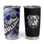Bulldogs Rugby Tumbler Cup Tribal Polynesian Power Art - Lightning Mascot