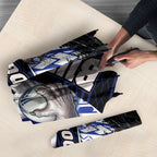 Bulldogs Rugby Umbrella Tribal Polynesian Power Art - Lightning Mascot