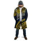 Personalised North Queensland Cowboys Cloak Polynesian Tribal Art Style With Powerful Blue Heeler Mascot