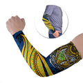 Personalised Parramatta Eels Arm Sleeves Polynesian Tribal Art Style With Muscular Eel Mascot