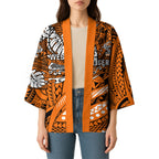 Personalised Wests Tigers Kimono Polynesian Tribal Art Style With Powerful Tiger Mascot
