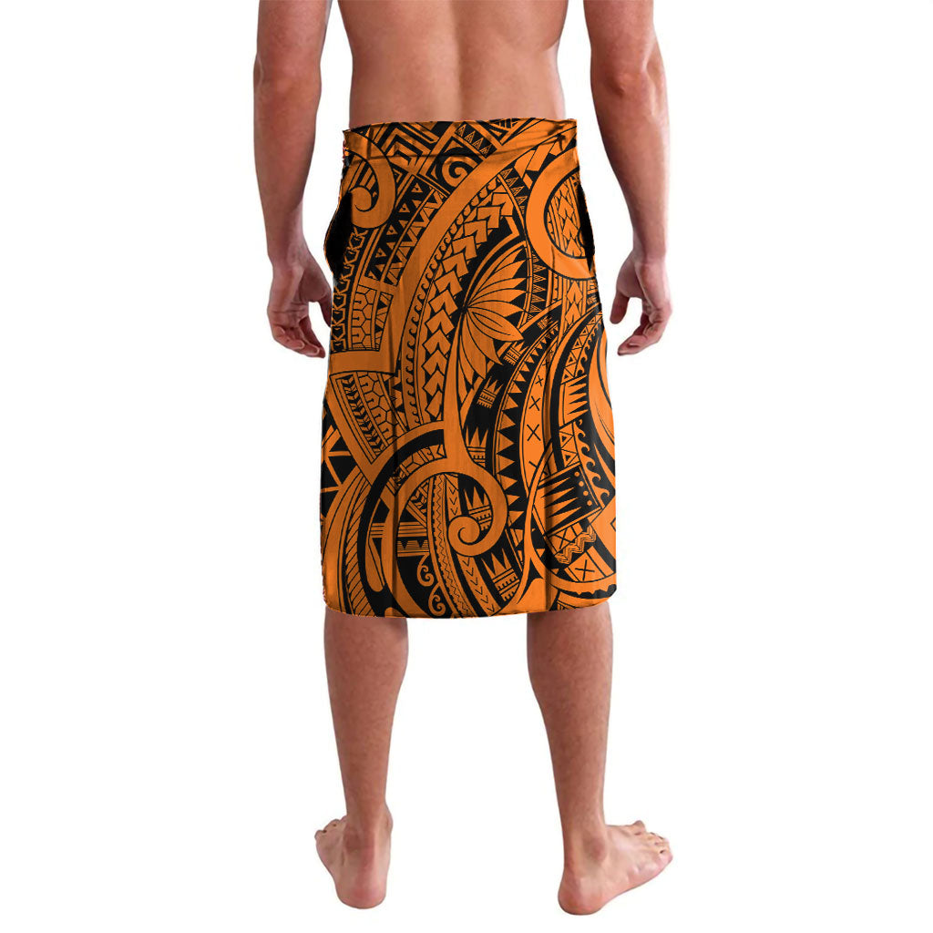 Personalised Wests Tigers Lavalava Polynesian Tribal Art Style With Powerful Tiger Mascot