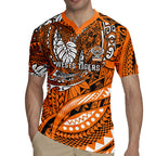 Personalised Wests Tigers Rugby Jersey Polynesian Tribal Art Style With Powerful Tiger Mascot