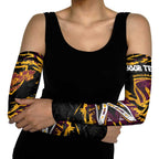 Personalized Brisbane Broncos Arm Sleeves Graffiti Grunge Abstract Urban Street Style Design