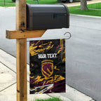 Personalized Brisbane Broncos Garden Flag Graffiti Grunge Abstract Urban Street Style Design