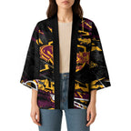 Personalized Brisbane Broncos Kimono Graffiti Grunge Abstract Urban Street Style Design