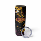 Personalized Brisbane Broncos Skinny Tumbler Graffiti Grunge Abstract Urban Street Style Design
