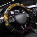 Brisbane Broncos Steering Wheel Cover Graffiti Grunge Abstract Urban Street Style Design
