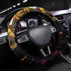 Brisbane Broncos Steering Wheel Cover Graffiti Grunge Abstract Urban Street Style Design