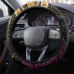 Brisbane Broncos Steering Wheel Cover Graffiti Grunge Abstract Urban Street Style Design