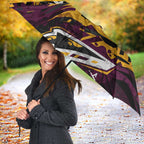 Personalized Brisbane Broncos Umbrella Graffiti Grunge Abstract Urban Street Style Design