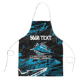 Personalized Cronulla Sutherland Sharks Apron Graffiti Grunge Abstract Urban Street Style Design