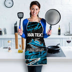 Personalized Cronulla Sutherland Sharks Apron Graffiti Grunge Abstract Urban Street Style Design