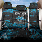 Personalized Cronulla Sutherland Sharks Back Car Seat Cover Graffiti Grunge Abstract Urban Street Style Design