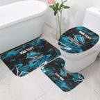 Personalized Cronulla Sutherland Sharks Bathroom Set Graffiti Grunge Abstract Urban Street Style Design