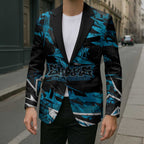 Personalized Cronulla Sutherland Sharks Blazer Graffiti Grunge Abstract Urban Street Style Design