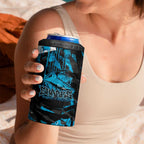 Personalized Cronulla Sutherland Sharks 4 in 1 Can Cooler Tumbler Graffiti Grunge Abstract Urban Street Style Design