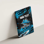 Personalized Cronulla Sutherland Sharks Canvas Wall Art Graffiti Grunge Abstract Urban Street Style Design