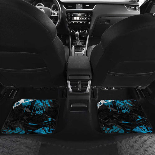 Personalized Cronulla Sutherland Sharks Car Mats Graffiti Grunge Abstract Urban Street Style Design