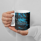 Personalized Cronulla Sutherland Sharks Ceramic Mug Graffiti Grunge Abstract Urban Street Style Design