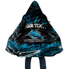 Personalized Cronulla Sutherland Sharks Cloak Graffiti Grunge Abstract Urban Street Style Design