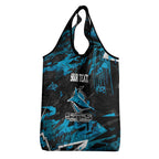 Personalized Cronulla Sutherland Sharks Grocery Bag Graffiti Grunge Abstract Urban Street Style Design