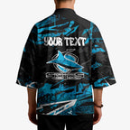 Personalized Cronulla Sutherland Sharks Kimono Graffiti Grunge Abstract Urban Street Style Design