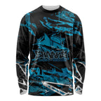 Personalized Cronulla Sutherland Sharks Long Sleeve Shirt Graffiti Grunge Abstract Urban Street Style Design