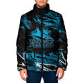 Personalized Cronulla Sutherland Sharks Padded Jacket Graffiti Grunge Abstract Urban Street Style Design